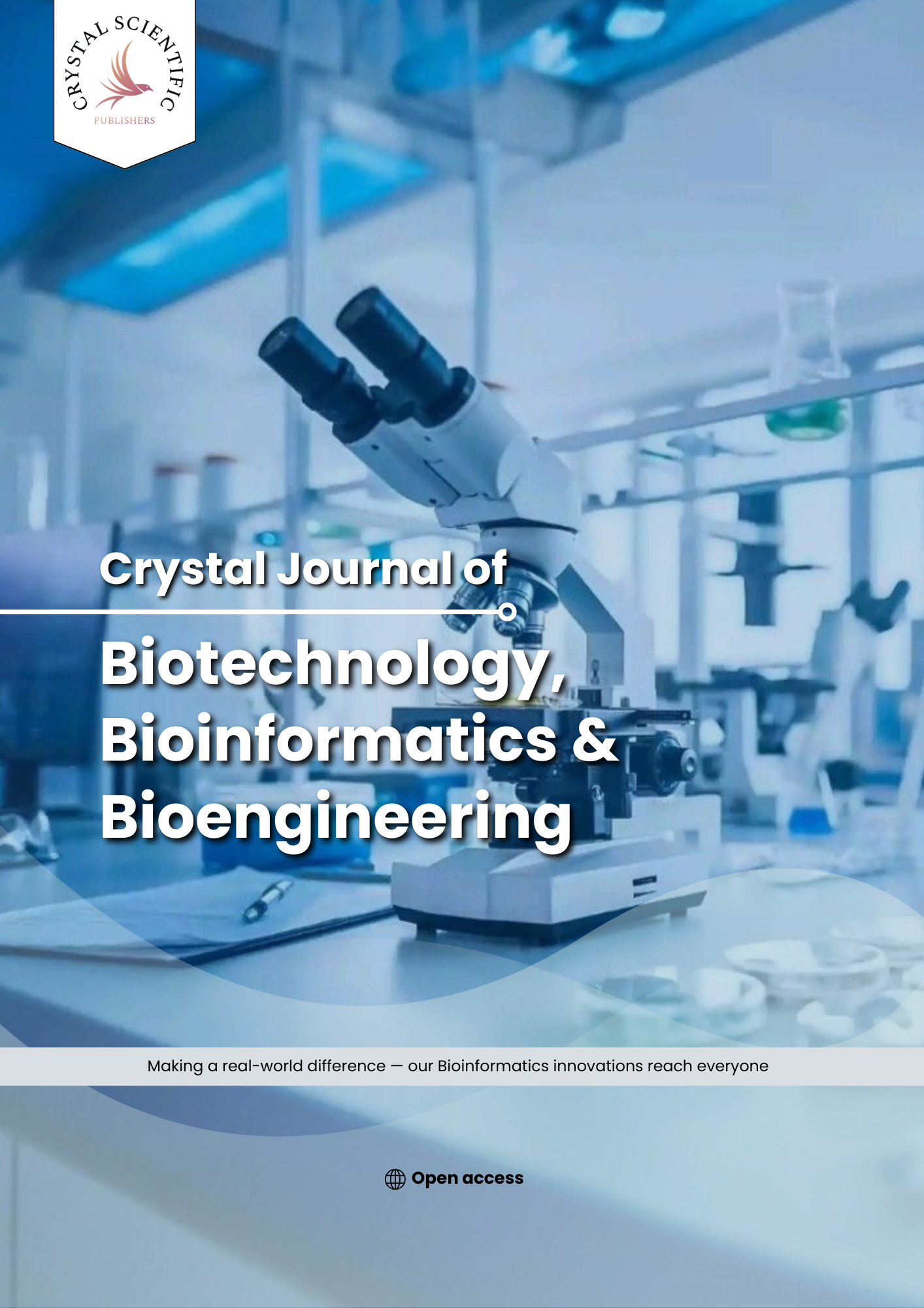 Crystal Journal of Biotechnology, Bioinformatics and Bioengineering cover