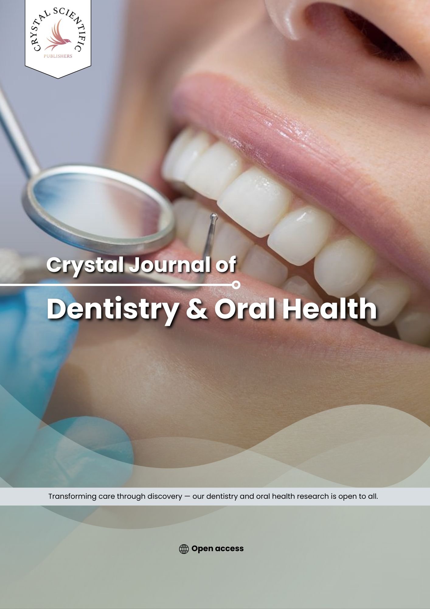 Crystal Journal of Dentistry and Oral Health cover
